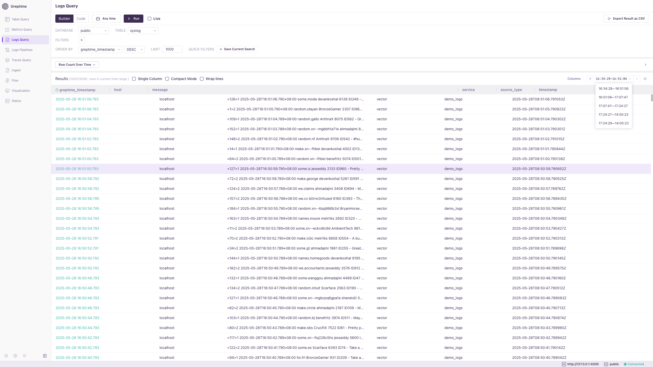 Logs Query